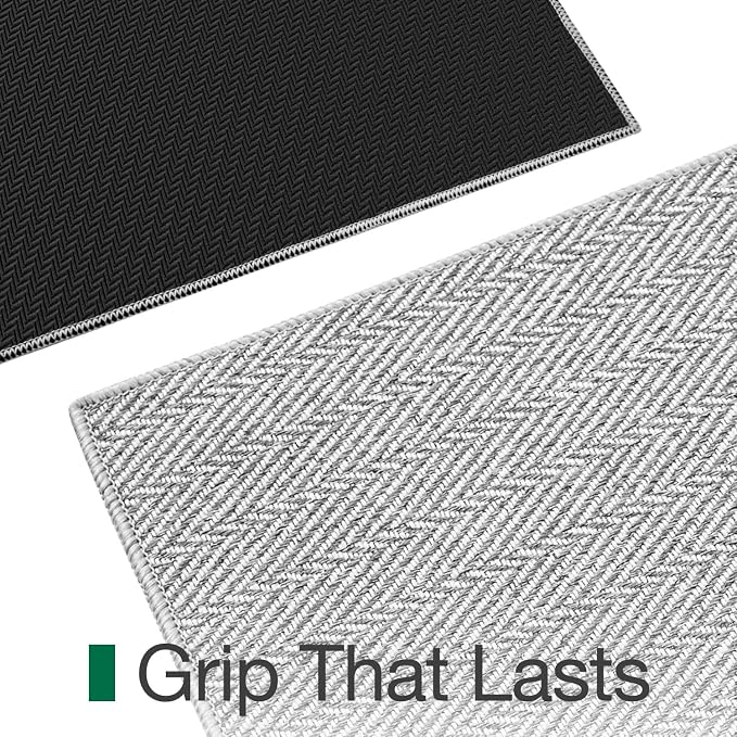 LUMI Ultra Thin Runner Rug for Hallway 2.7'x10', Non-Slip Entryway Rug