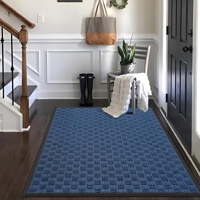 Mibao Front Door Mat, Heavy Duty Durable Welcome Mat