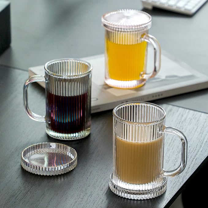 Lysenn Iridescent Glass Mug