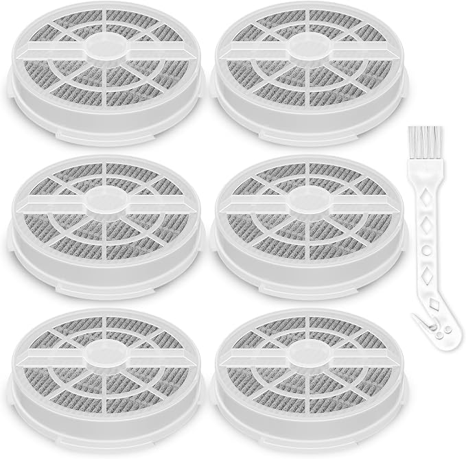 6 Pack HEPA Filter Replacement for Frida Baby Air Purifier 3 in 1, Compatible