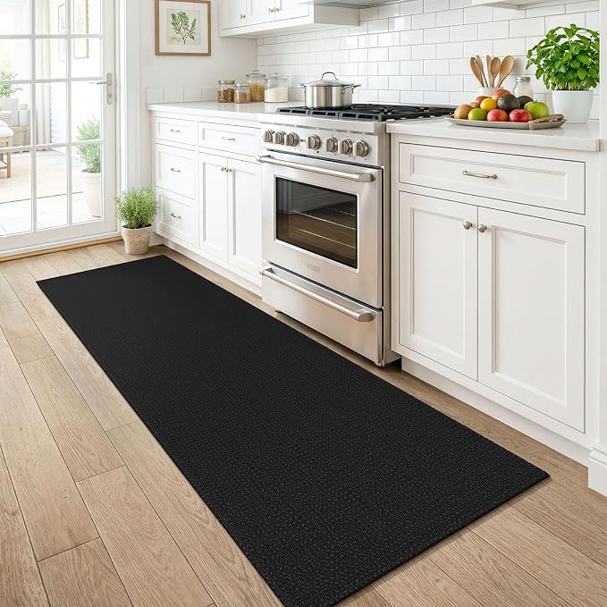 KOZYFLY Runners for Hallways 2x6 ft Washable Kitchen Runner Non Slip Rubber