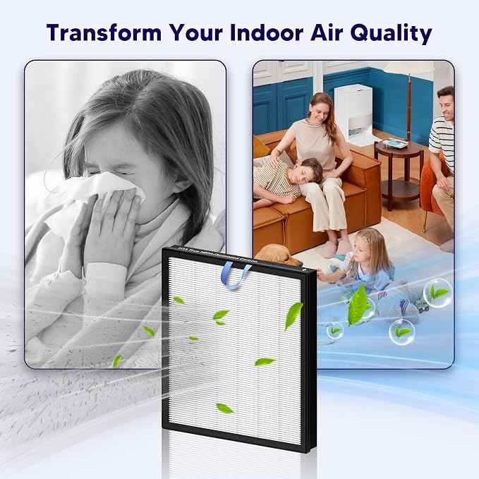 Improvedhand Vital 100S HEPA Replacement Filter Compatible
