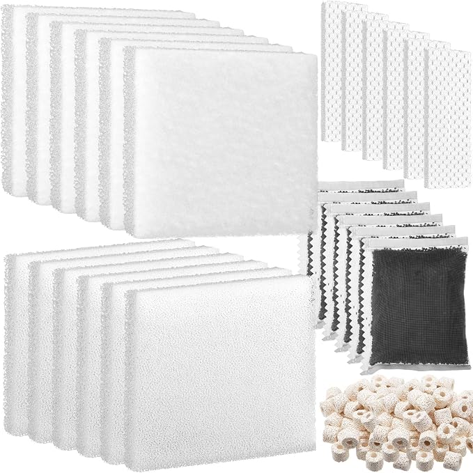 26 Pcs Aquarium Filter Media Kit Compatible