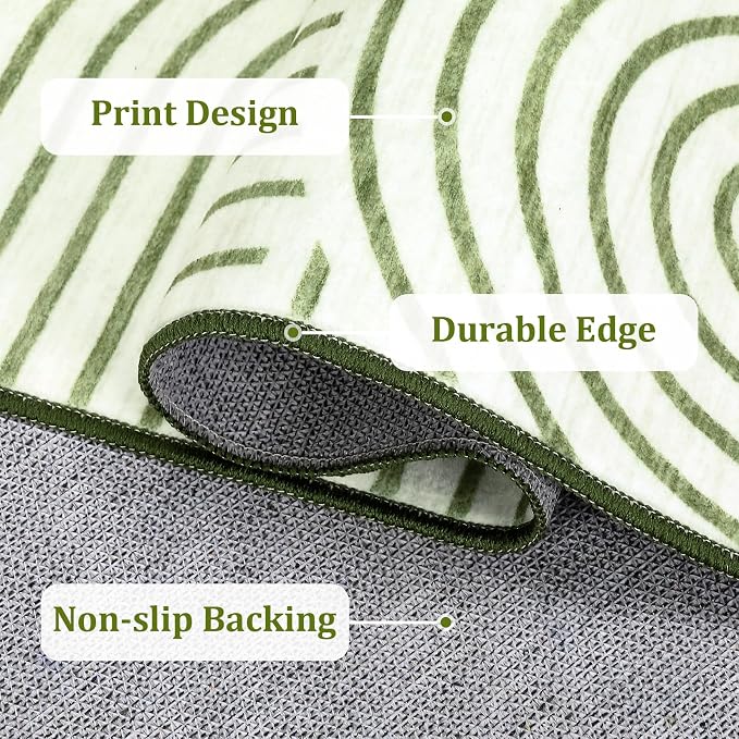 ROYHOME Modern Rug 2.5x8 Runners