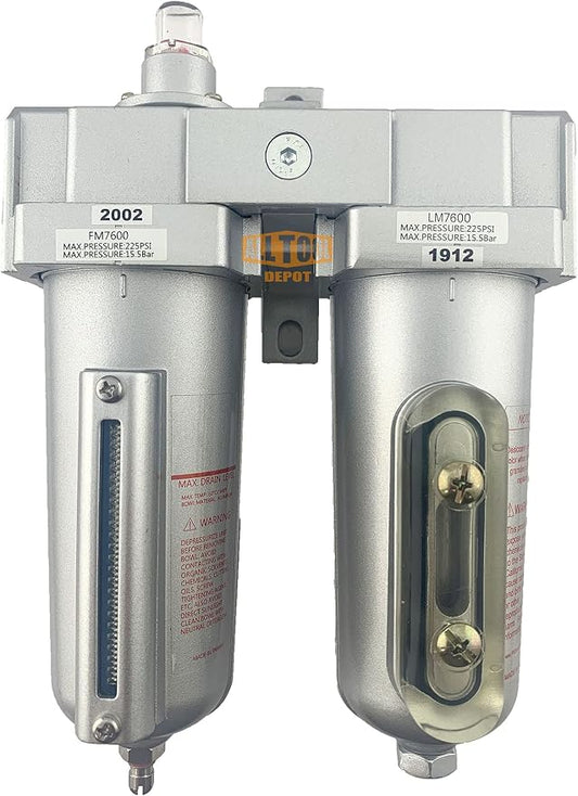 1/2" NPT HEAVY DUTY Industrial Grade 2 Stages Coalescing Filter Desiccant Dryer