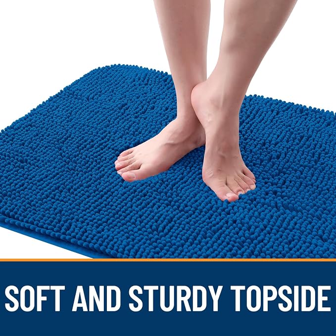 OLANLY Dog Door Mat for Muddy Paws 70x24, Absorbs Moisture and Dirt, Absorbent