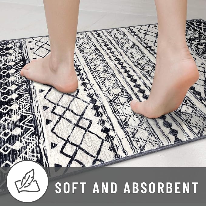 KUTA 2x6 Non-Slip Washable Runners