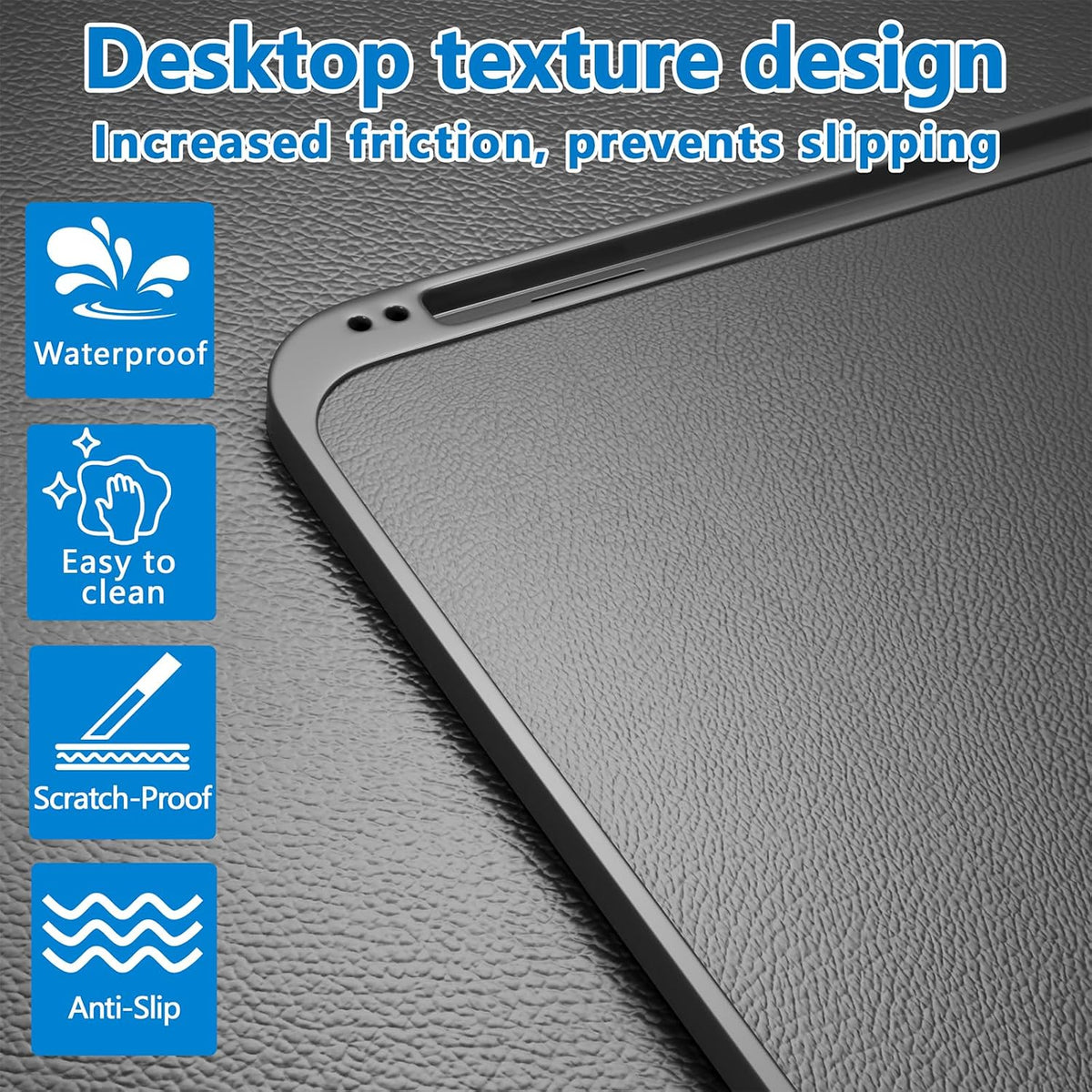 Potuopy Adjustable Laptop Lap Desk, X-Large Foldable Bed Table Tray