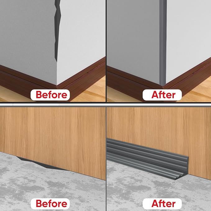 Wall Corner Protector Peel and Stick Wall Molding Trim Flexible Corner Guard