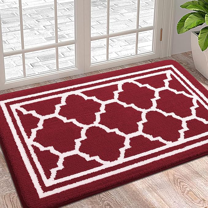 Buganda Indoor Door Mat, Dirt-Resistant and Absorbent Doormat, Low Profile