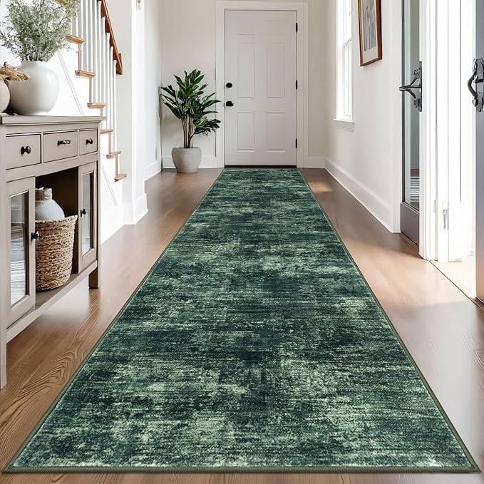 IOHOUZE Abstract Runner Rug 3x14 Ft Washable Runners