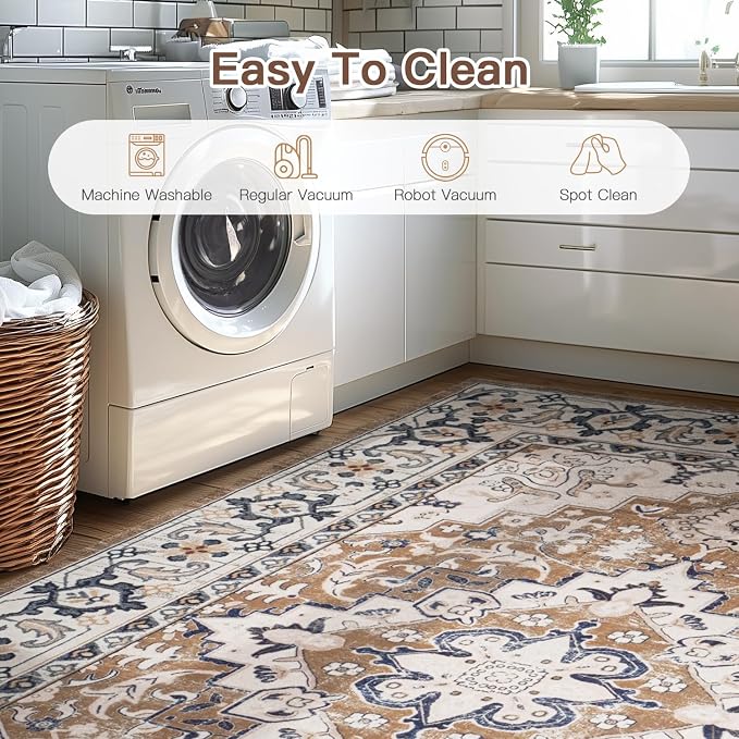 Lofus 10x14 Area Rugs for Living Room, Washable Area Rug, Big Rugs for Bedroom