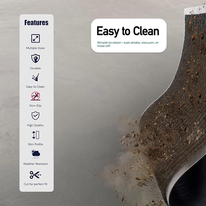 MaxMat® Oversized Rubber Door Mat