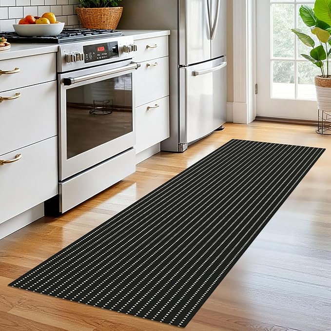 EARTHALL Washable Runner Rug 2x6 Ft Non Slip Runners