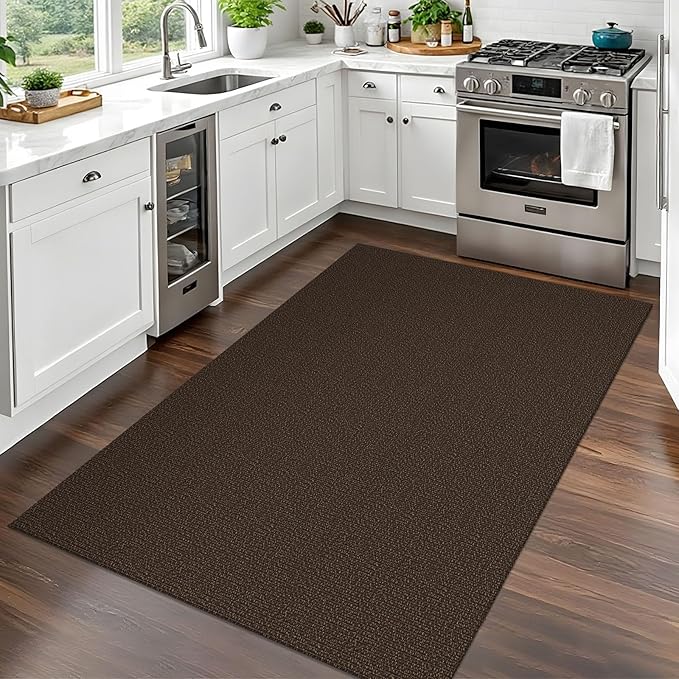 EARTHALL Washable Area Rug 3x5 Ft Non Slip Rugs