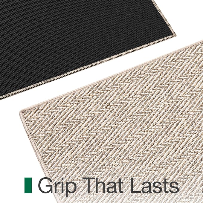 LUMI Ultra Thin Runner Rug for Hallway 2.3'x8', Non-Slip Entryway Rug