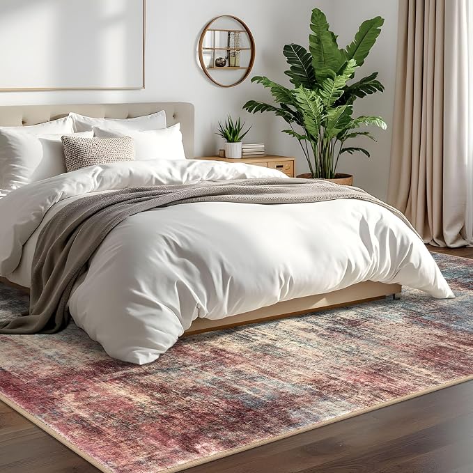 IOHOUZE Abstract Area Rugs 6x9 Ft Washable Rugs