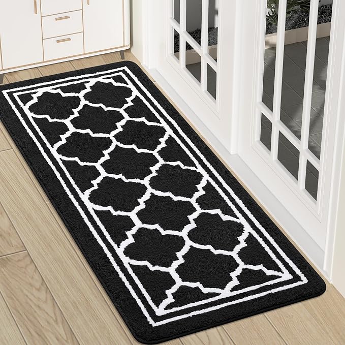 Buganda Runner Indoor Door Mat, Dirt-Resistant and Absorbent Doormat, Low