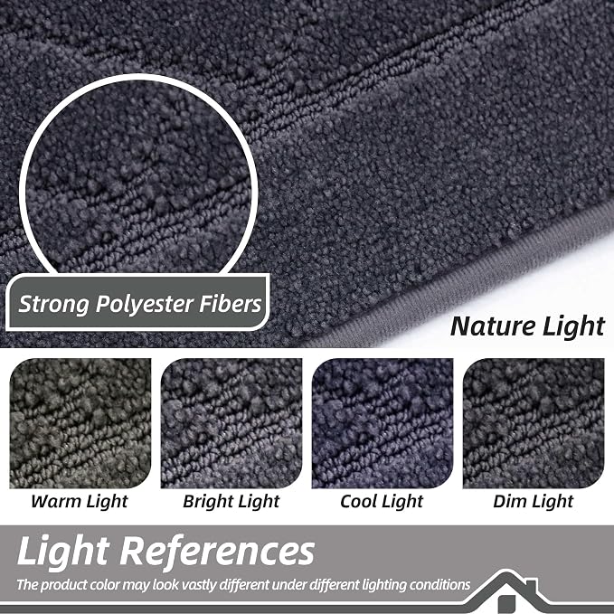 BEQHAUSE Dirt Trapper Door Mat 24" x 36", Doormat Non-Slip Entryway Rugs