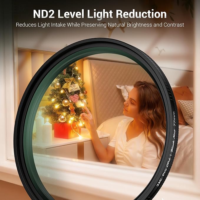 82mm Black Diffusion 1/4 & Reflectivity CPL 2 in-1 Filter