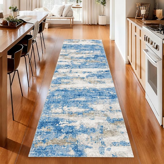 Washable Runners for Hallway 2x6 Runner Rug, Ultra-Thin Kitchen Runner Rugs