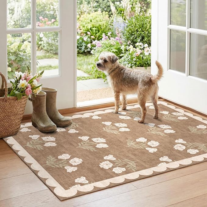 Floral Outdoor Rug