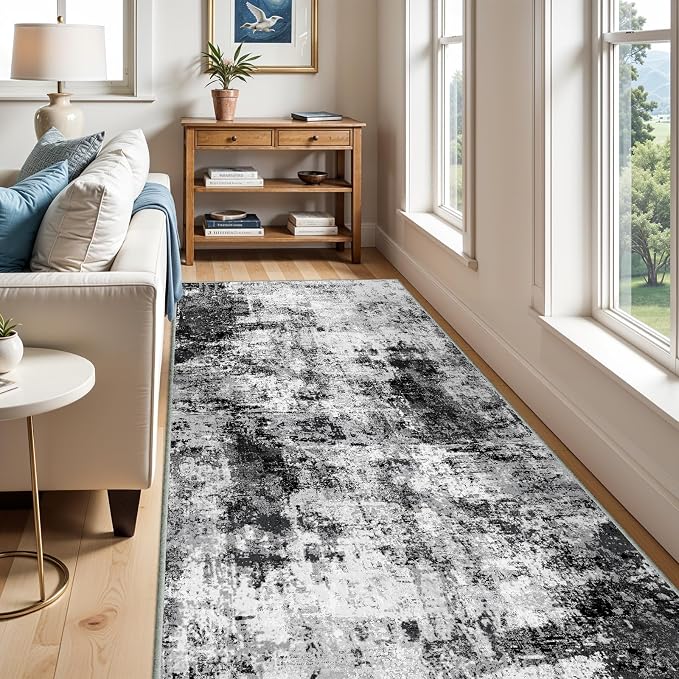 4x8 Wide Washable Runner Rug: Easy-to-Clean Runners