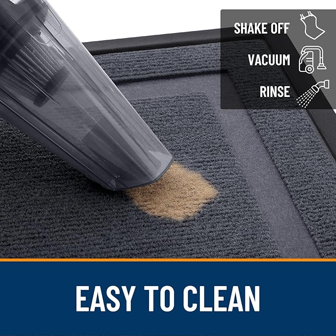 OLANLY Front Door Mat Indoor Outdoor Entrance, Waterproof All-Season,