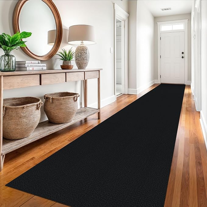 EARTHALL Extra Long Runner Rug 3x16 Ft Washable Runners