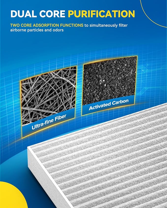 PHILTOP Cabin Air Filter, CF11776 Compatible