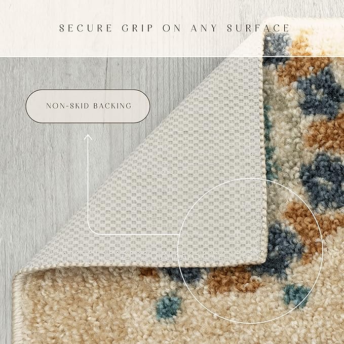 Maples Rugs Reggie Floral Runner Rug