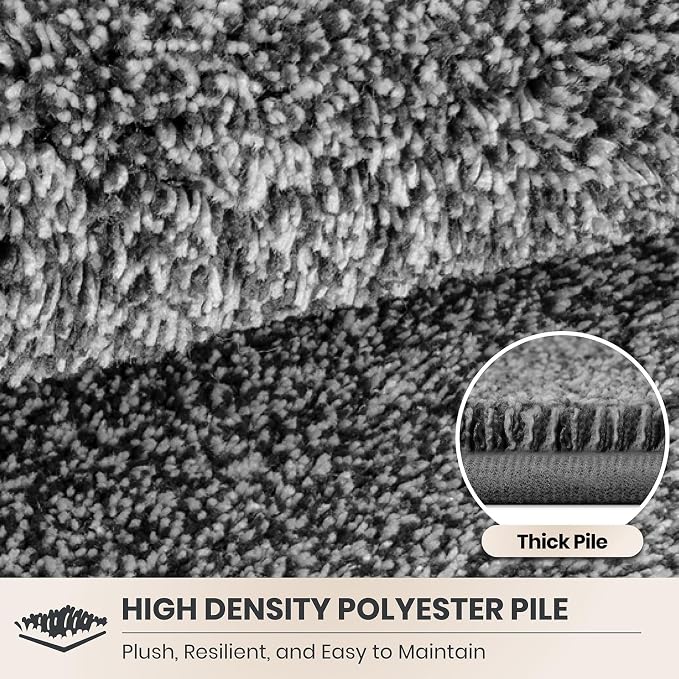 PURRUGS Dirt Trapping Door Mat 24" x 35.5", Non-Slip Machine Washable Entryway