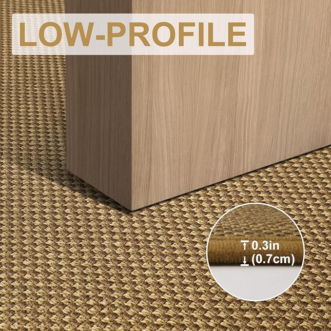 LEKEEPGO Door Mat 24"x36", Non Slip Door Mat Indoor Entrance, Rubber Backing