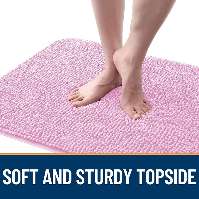 OLANLY Dog Door Mat for Muddy Paws 47x24, Absorbs Moisture and Dirt, Absorbent