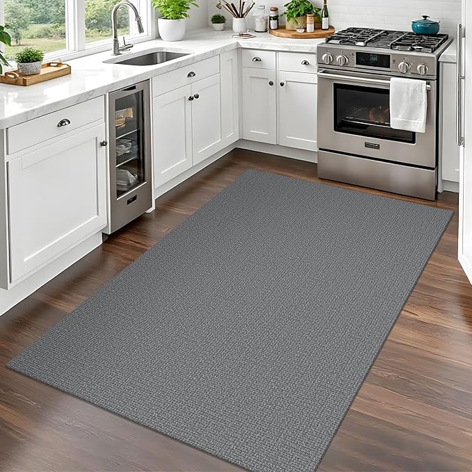 EARTHALL Washable Area Rug 3x5 Ft Non Slip Rugs