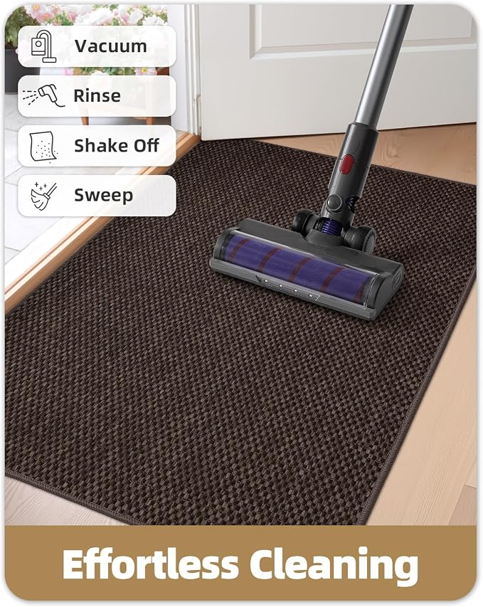 Color&Geometry Door Mat 17"x29", Front Door Mat Indoor Rugs