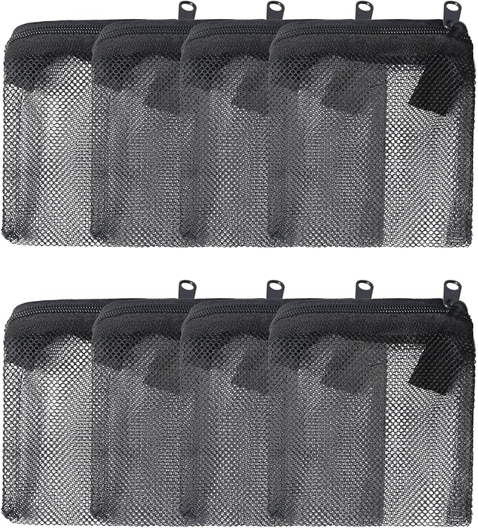 Pawfly 8 Pack Aquarium Filter Media Bags, Fish Tank Fine Mesh Bag