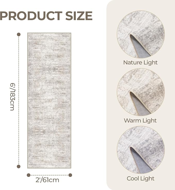 Washable Runner Rugs for Bedroom