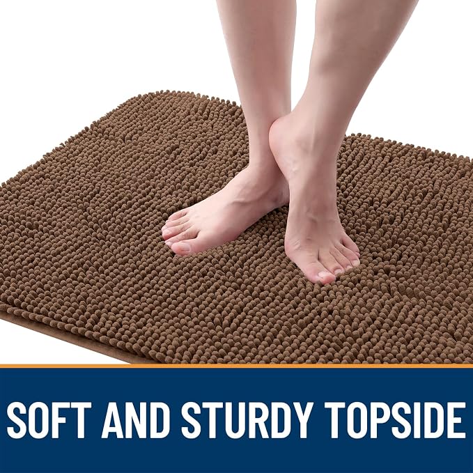 OLANLY Dog Door Mat for Muddy Paws 36x24, Absorbs Moisture and Dirt, Absorbent