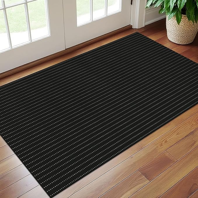 EARTHALL Washable Area Rug 3x5 Ft Non Slip Rugs