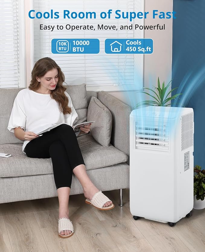 Portable Air Conditioner 10000 BTU, Portable AC Unit