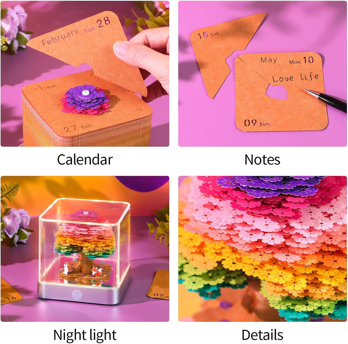 3D Memo Pad Time Piece Calendar 2027, 3D Clendar 2027