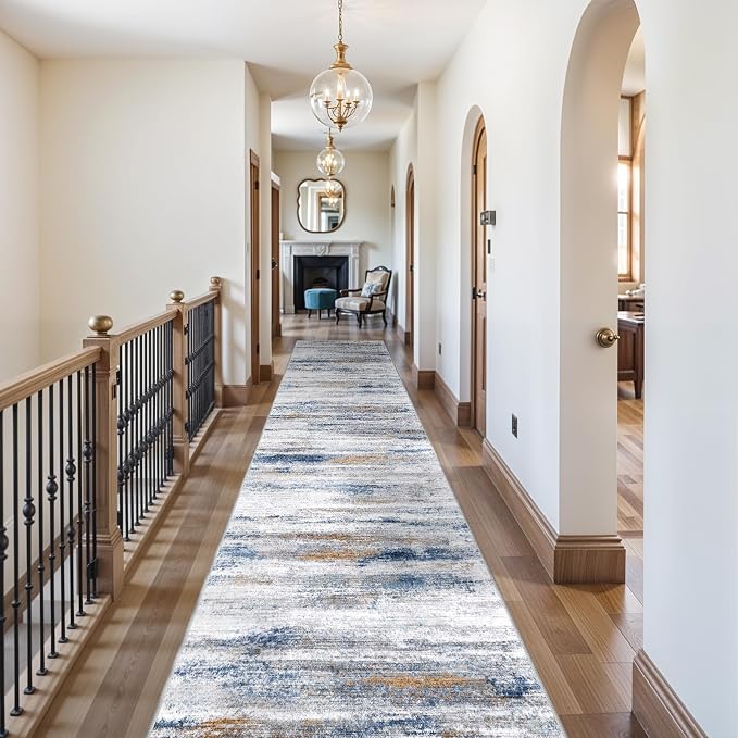 3x20 Washable Hallway Runner Rug: Extra Long Runners
