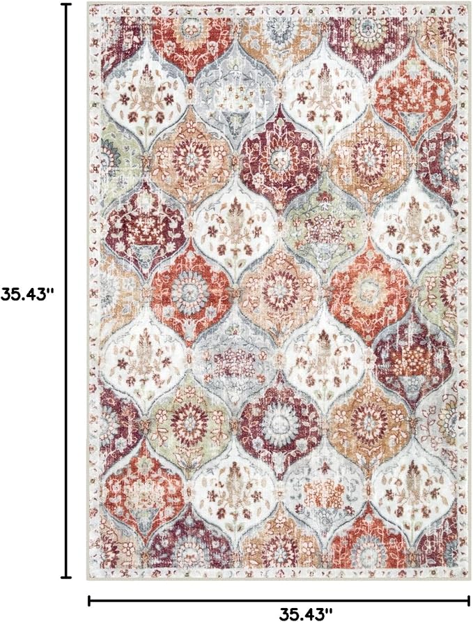 Lahome Moroccan Machine Washable Rugs