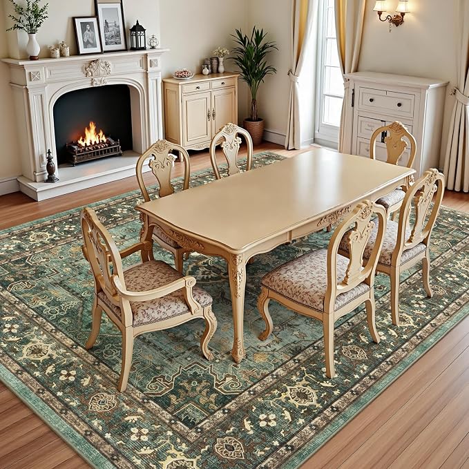 Lofus 8x10 Area Rugs for Living Room, Washable Area Rug, Rugs for Bedroom