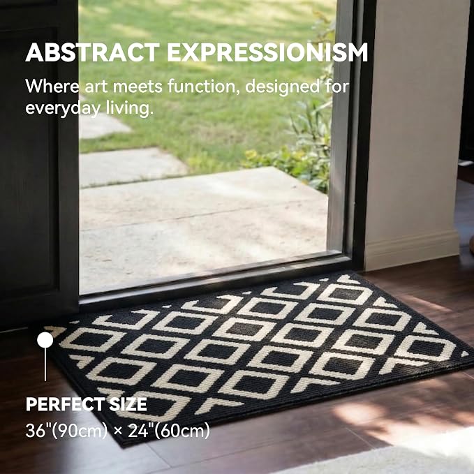 GRANNY SAYS Indoor Door Mats for Entryway, Non-Slip Front Door Mats, Outdoor