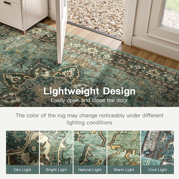 Lofus 8x10 Area Rugs for Living Room, Washable Area Rug, Rugs for Bedroom