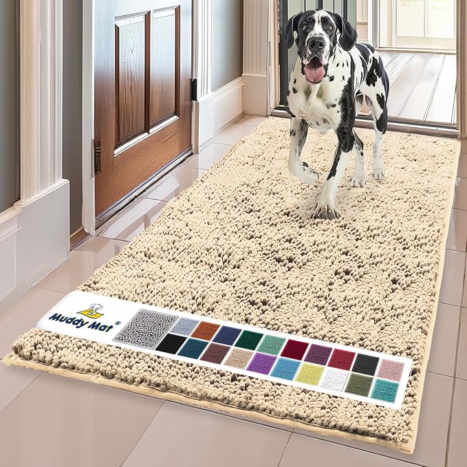 Muddy Mat® | Super Water Absorbent Door Mat Indoor, Microfiber Quick Dry