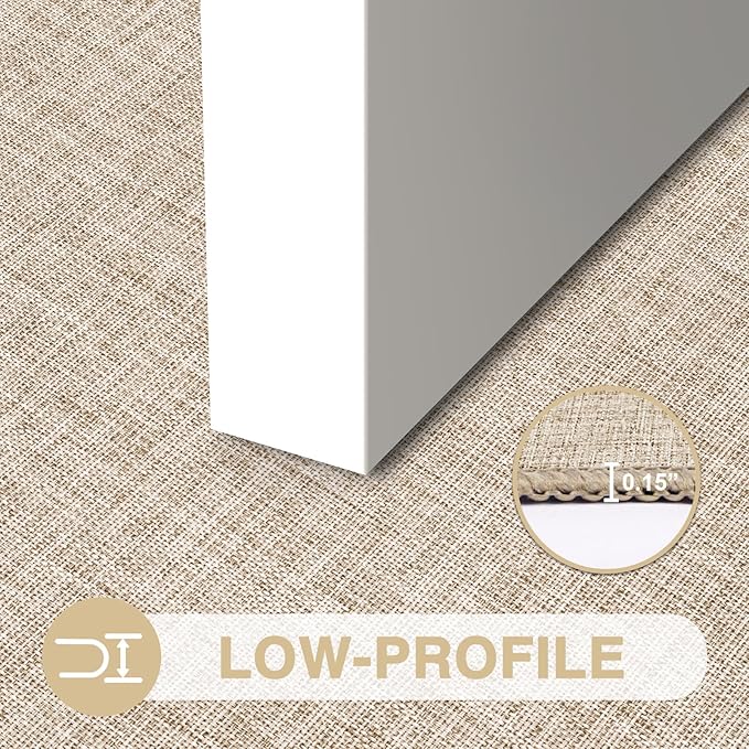 LEKEEPGO Ultra Thin Indoor Door Mat 24"x47", Low-Profile Door Mat Indoor