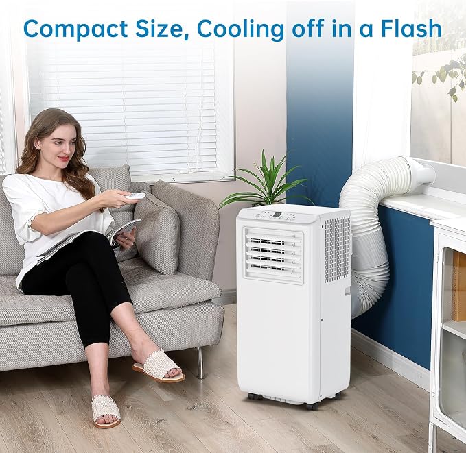 3-in-1 Portable Air Conditioner 8000BTU
